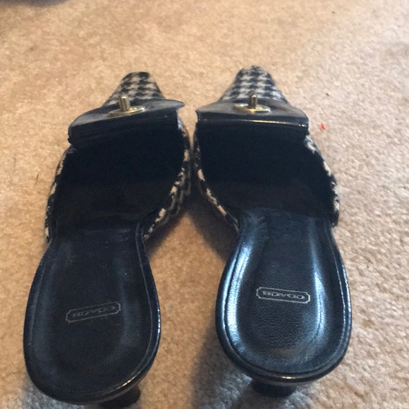 Coach tweed mules - Picture 6 of 6